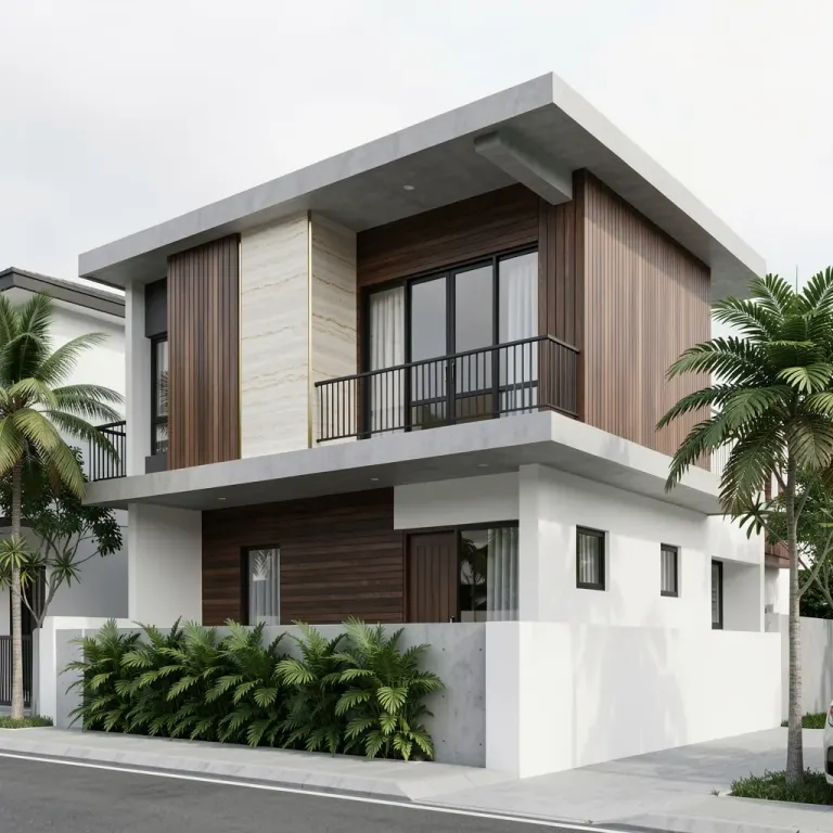 Fasad rumah minimalis